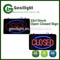 semi-outdoor advertising & business led open closed signs